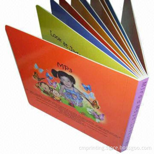 Children's Board Book Printing, Full Color/Entire UV for Whole Book